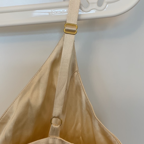 Marciano Gold and Yellow layered mini dress - Picture 6 of 10